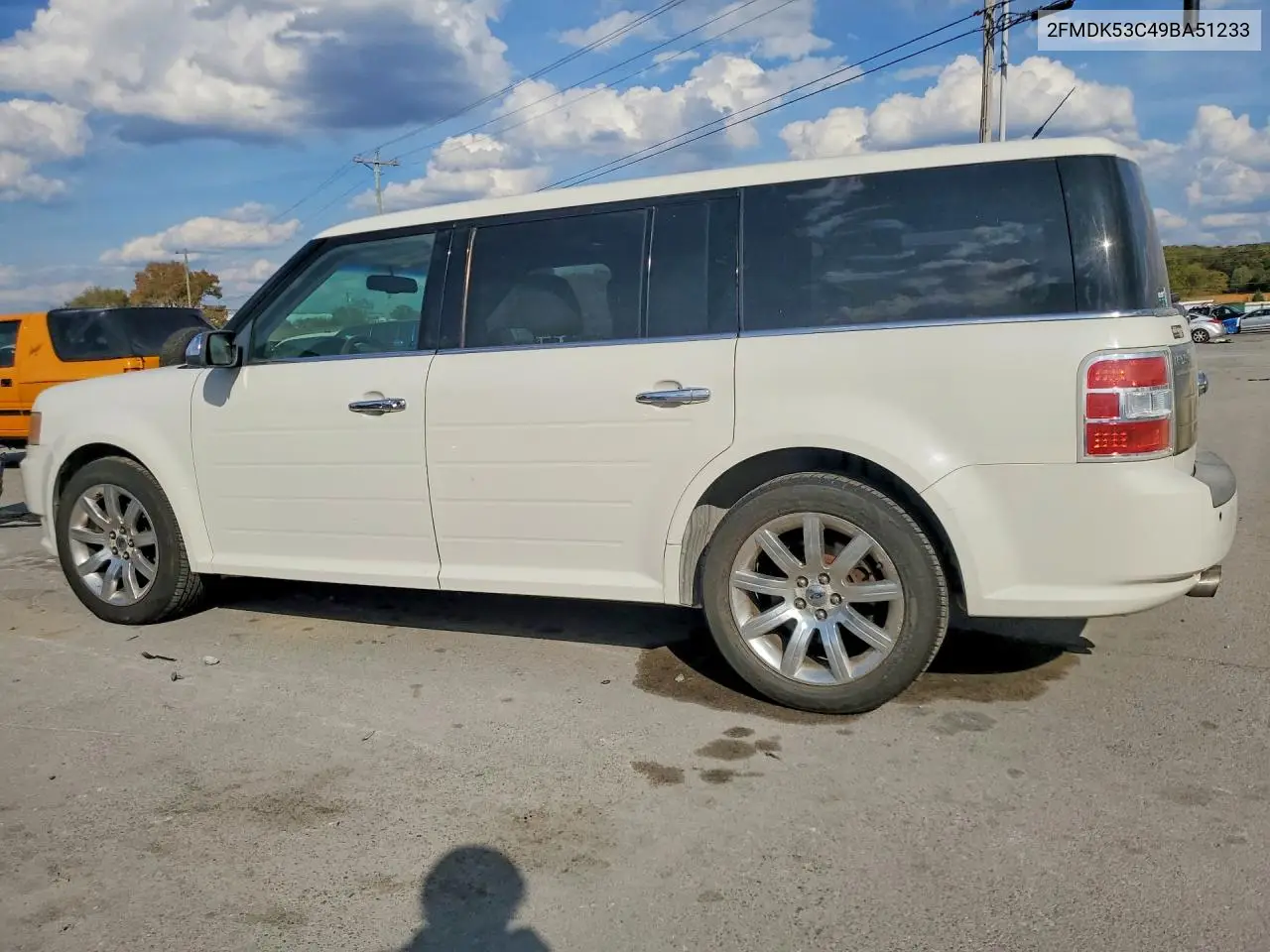 2009 FORD FLEX VIN 2FMDK53C49BA51233 — фото 2