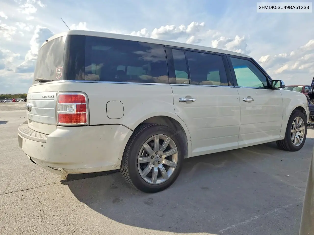 2009 FORD FLEX VIN 2FMDK53C49BA51233 — фото 3