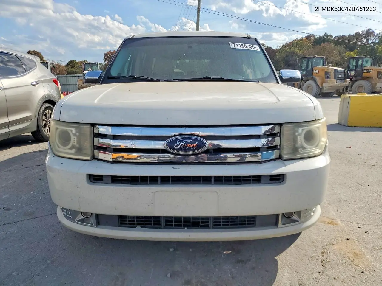 2009 FORD FLEX VIN 2FMDK53C49BA51233 — фото 5