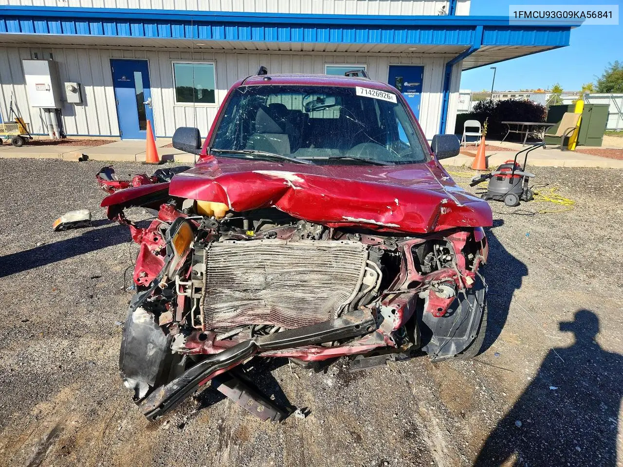 2009 FORD ESCAPE VIN 1FMCU93G09KA56841 — фото 5