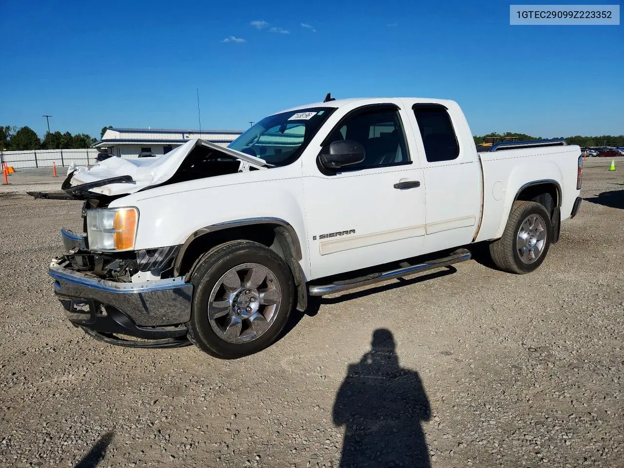 GMC SIERRA 2009, VIN 1GTEC29099Z223352