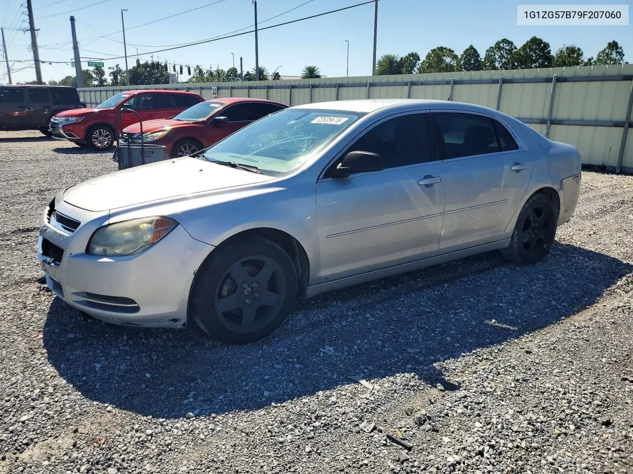 CHEVROLET MALIBU 2009, VIN 1G1ZG57B79F207060