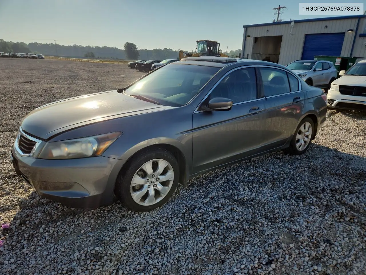 HONDA ACCORD 2009, VIN 1HGCP26769A078378