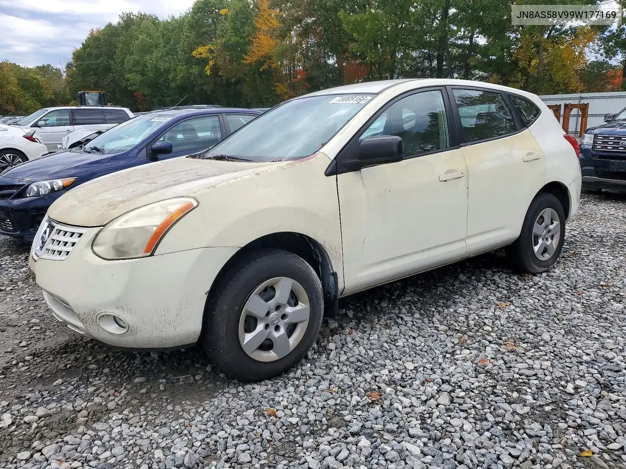 NISSAN ROGUE 2009, VIN JN8AS58V99W177169