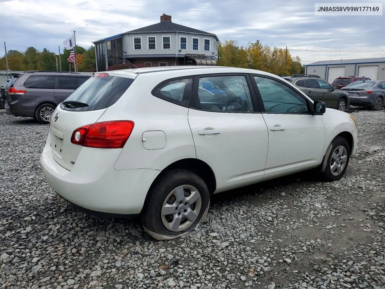 2009 NISSAN ROGUE VIN JN8AS58V99W177169 — фото 3