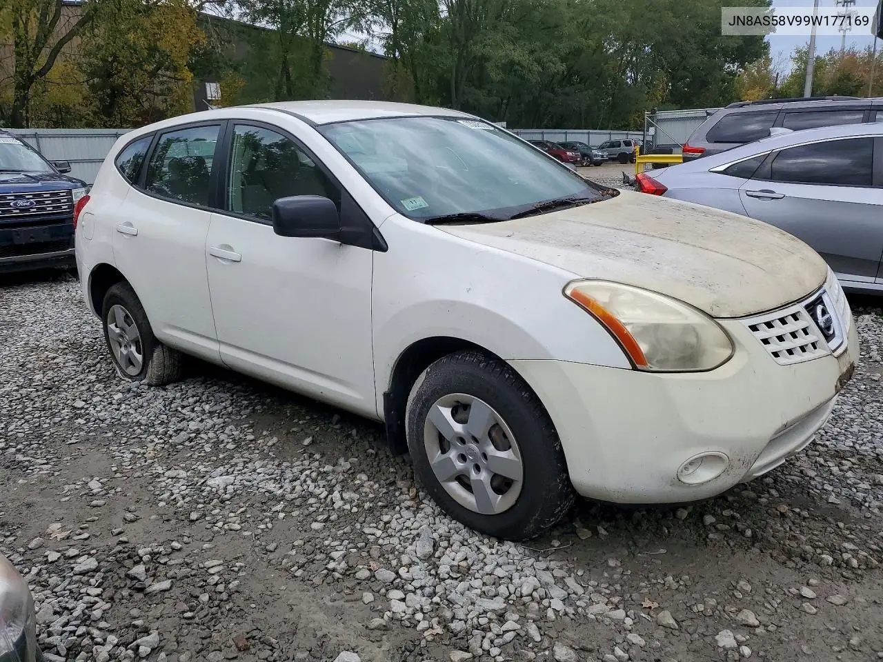2009 NISSAN ROGUE VIN JN8AS58V99W177169 — фото 4