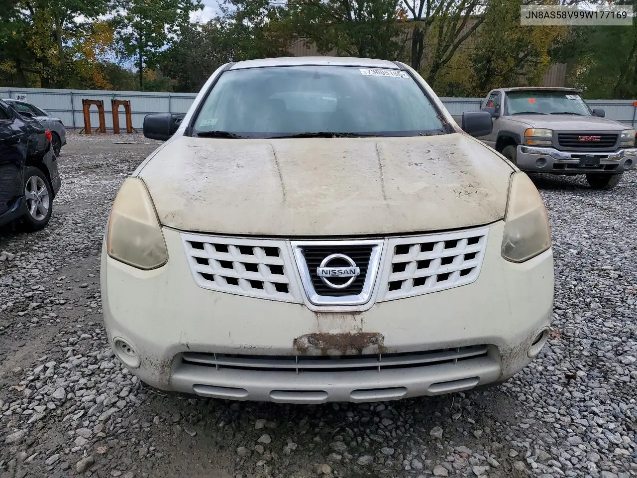2009 NISSAN ROGUE VIN JN8AS58V99W177169 — фото 5
