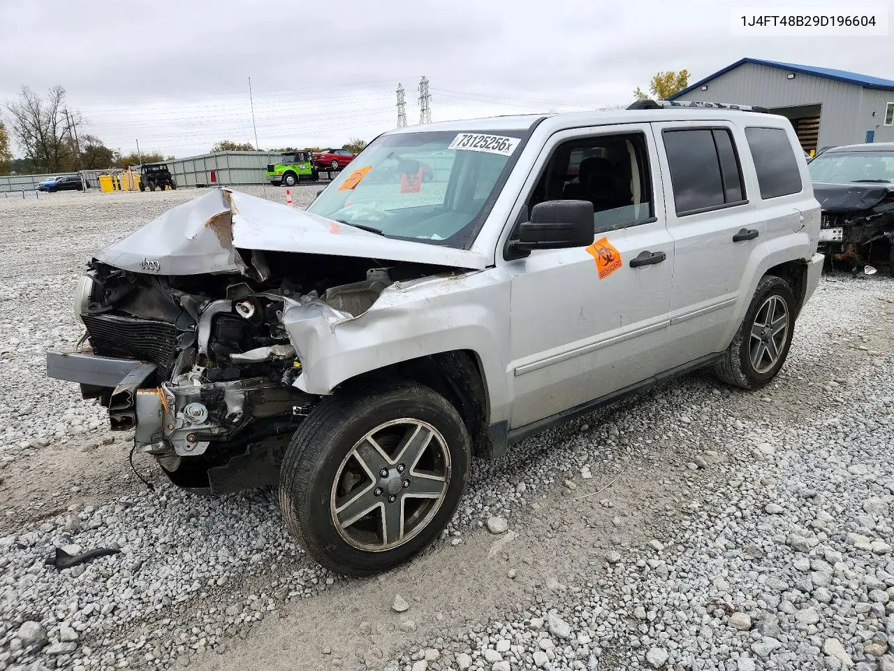 JEEP LIBERTY (PATRIOT) 2009, VIN 1J4FT48B29D196604