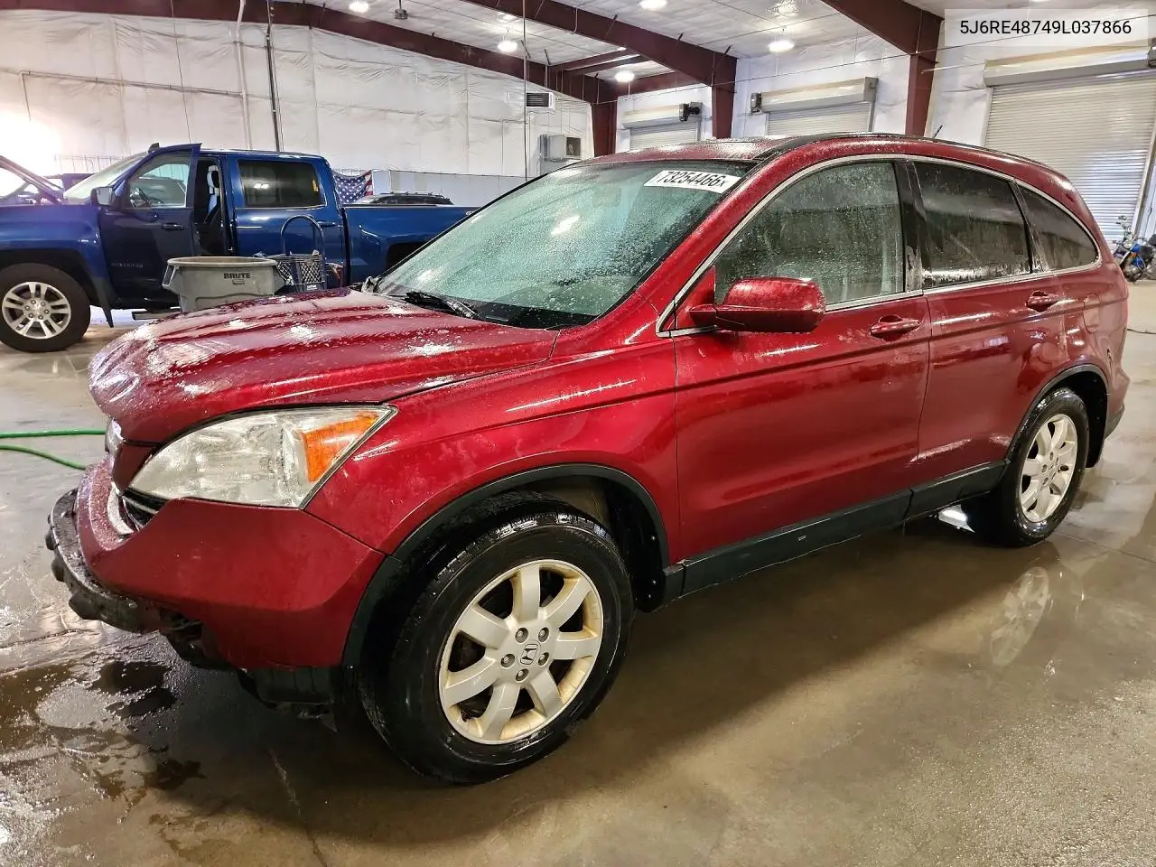 HONDA CR-V 2009, VIN 5J6RE48749L037866