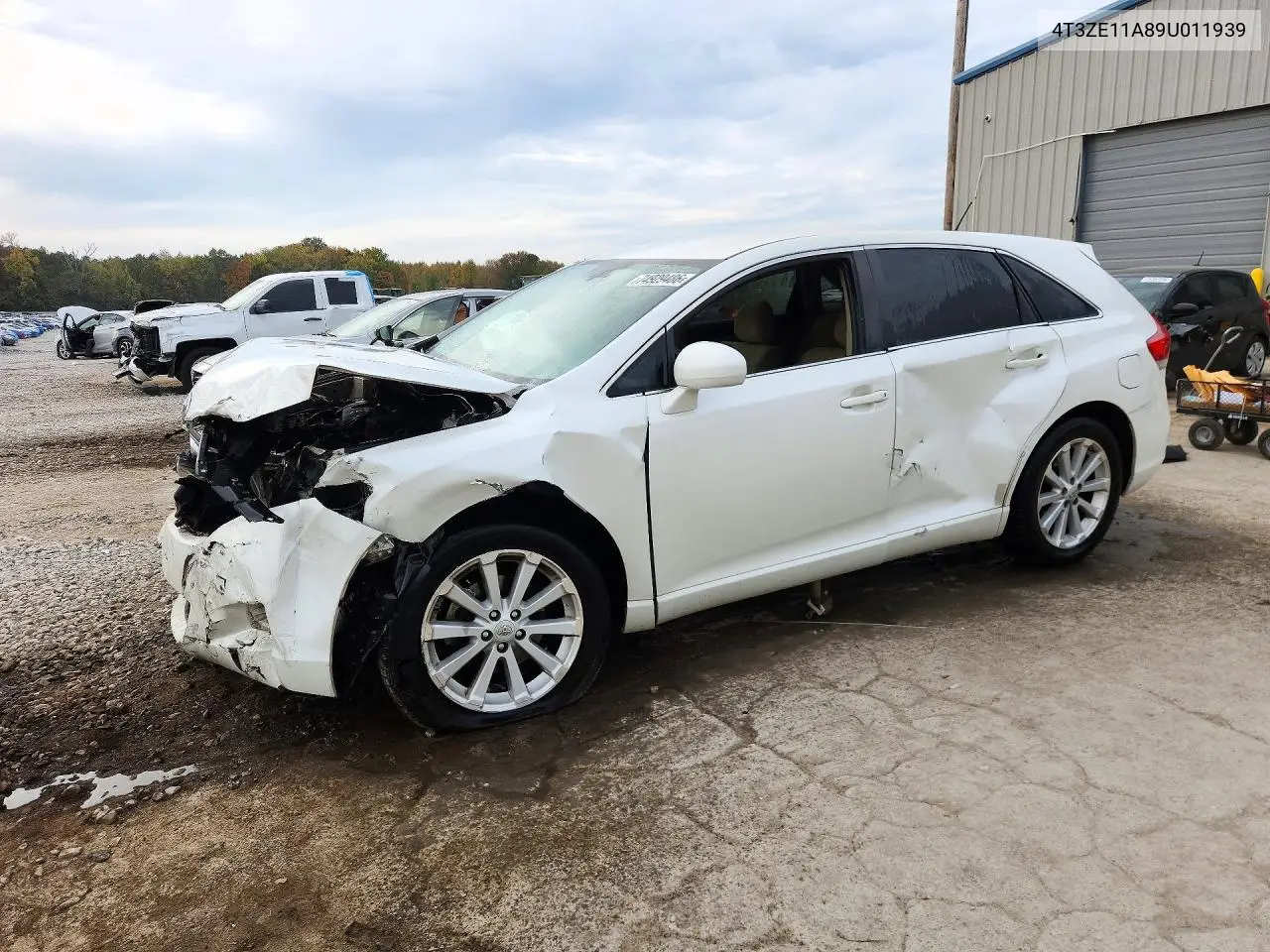 TOYOTA VENZA 2009, VIN 4T3ZE11A89U011939