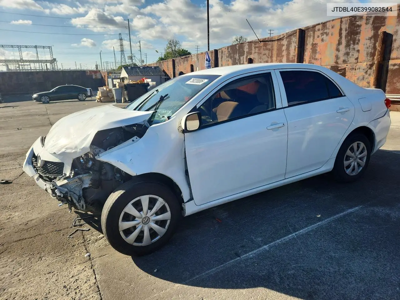 TOYOTA COROLLA 2009, VIN JTDBL40E399082544