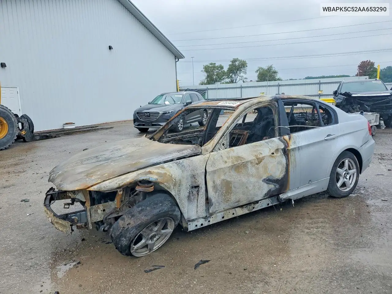BMW 3ER 2010, VIN WBAPK5C52AA653290