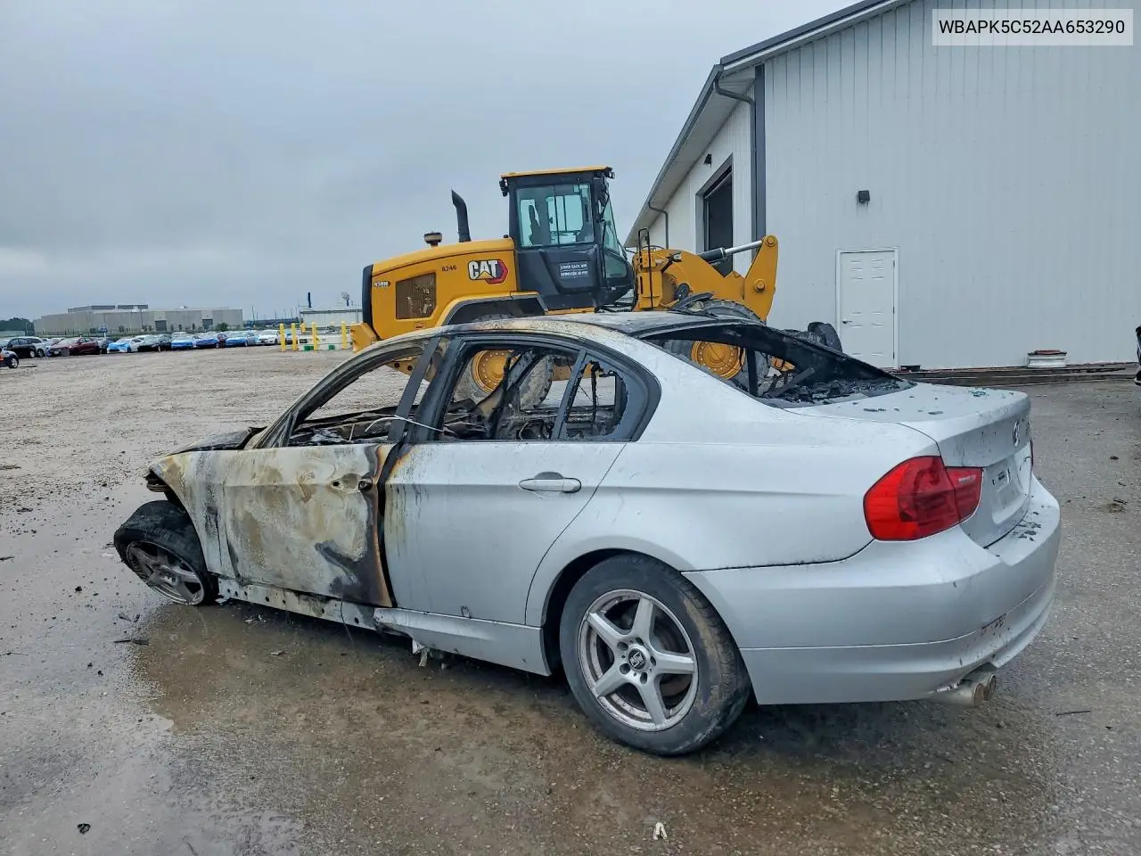 2010 BMW 3ER VIN WBAPK5C52AA653290 — фото 2