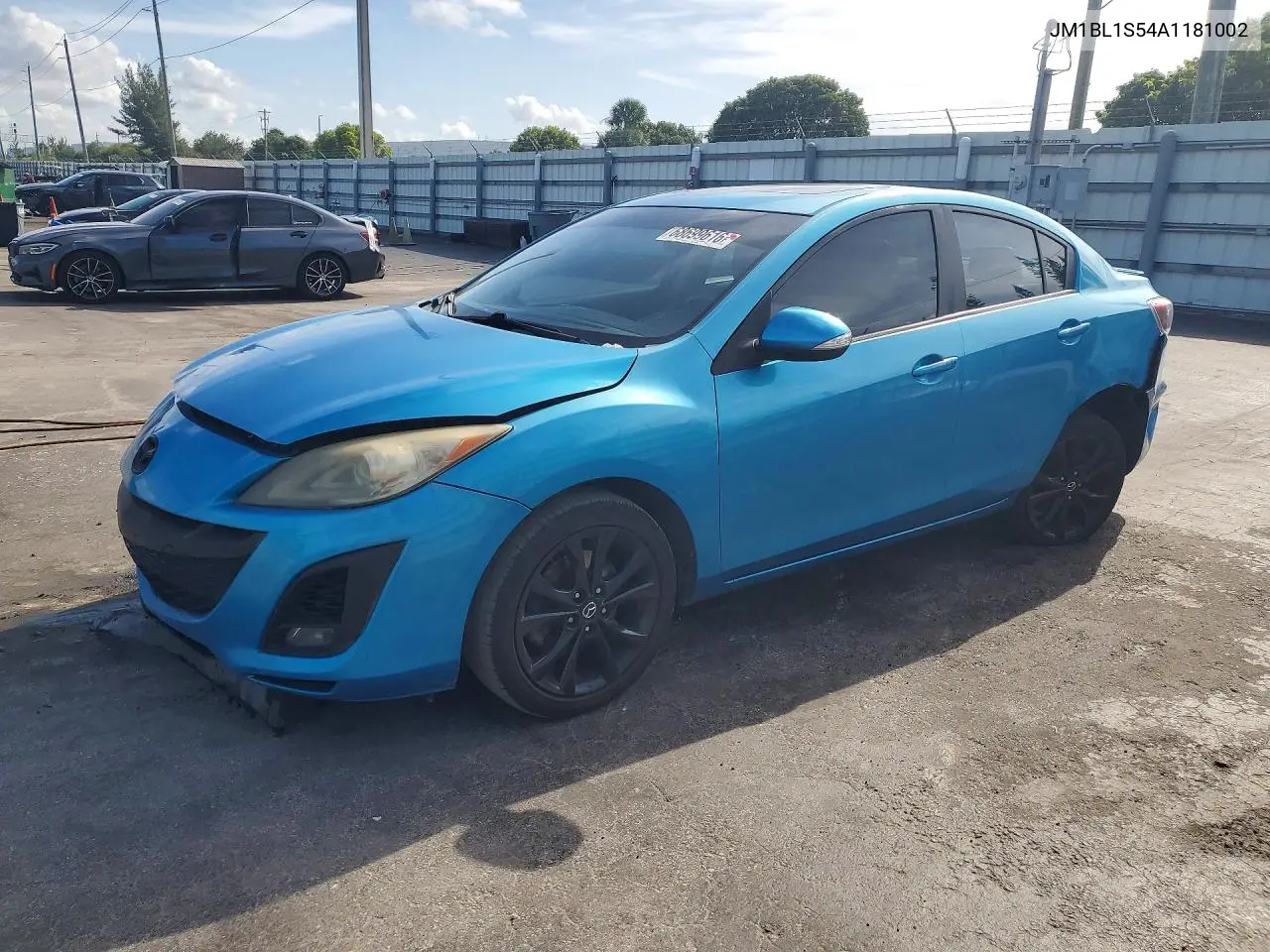 MAZDA 3 2010, VIN JM1BL1S54A1181002