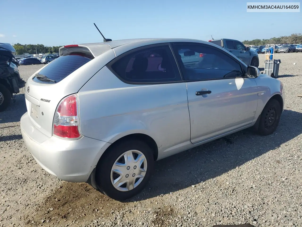 2010 HYUNDAI ACCENT VIN KMHCM3AC4AU164059 — фото 3