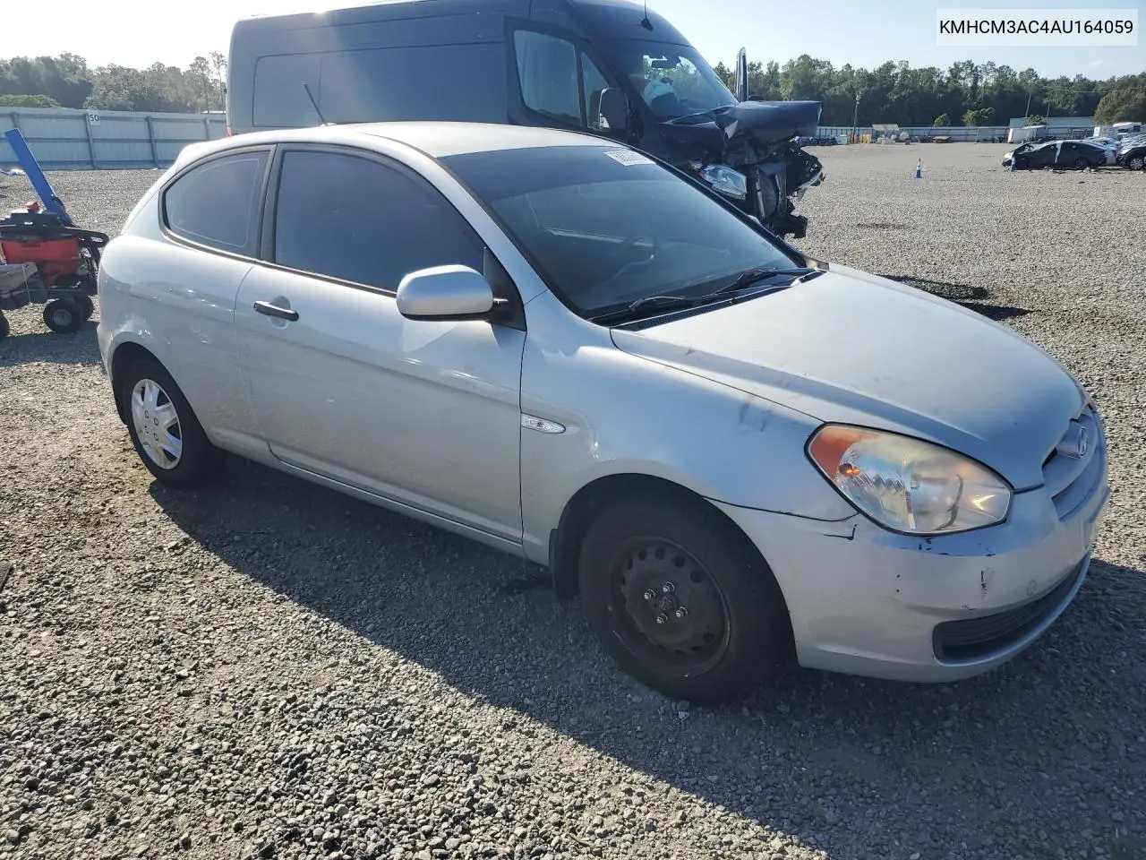 2010 HYUNDAI ACCENT VIN KMHCM3AC4AU164059 — фото 4