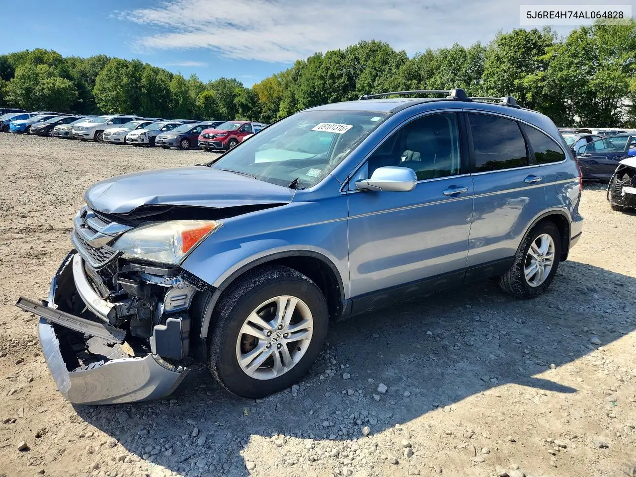 HONDA CR-V 2010, VIN 5J6RE4H74AL064828