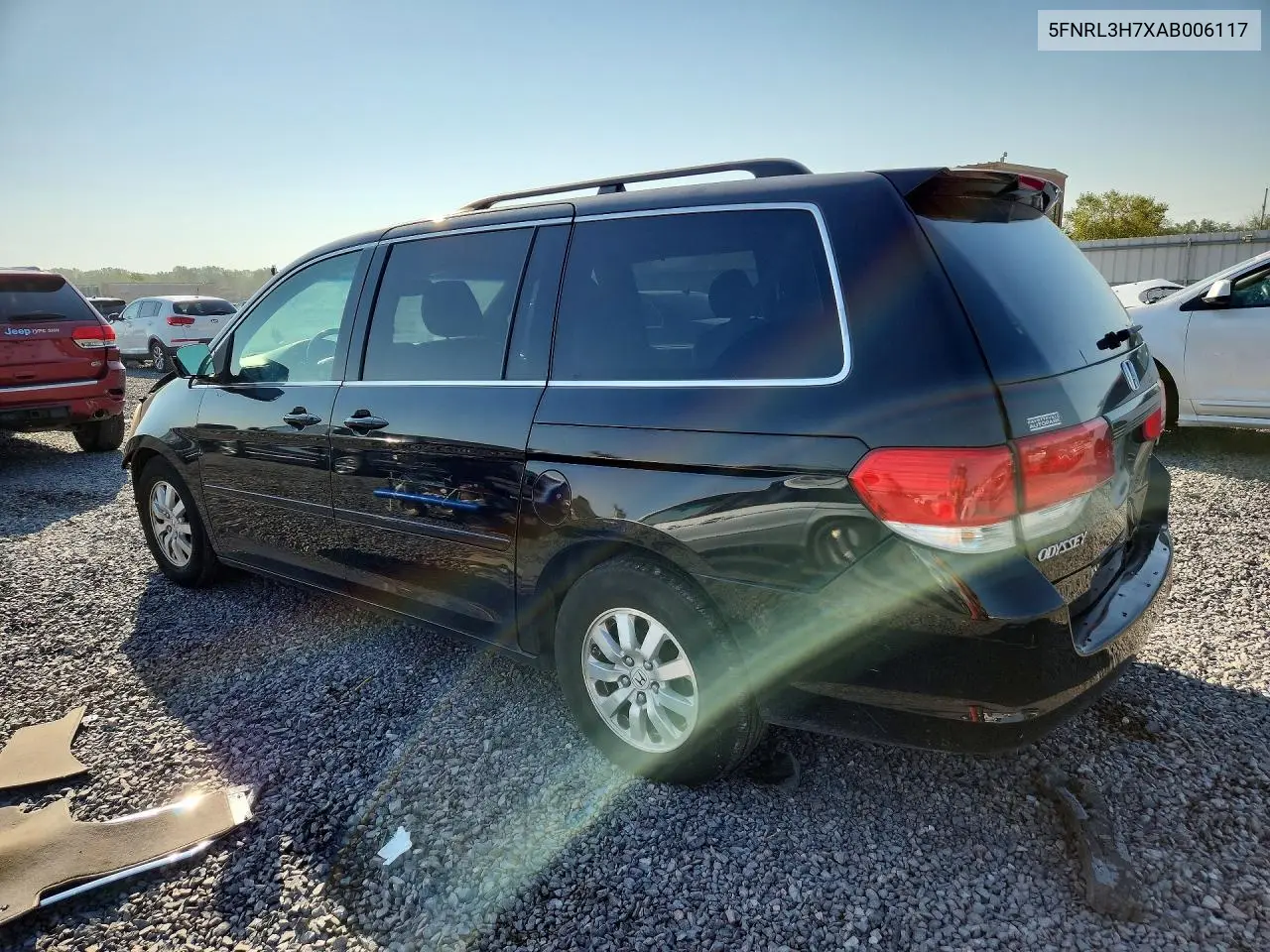 2010 HONDA ODYSSEY VIN 5FNRL3H7XAB006117 — фото 2
