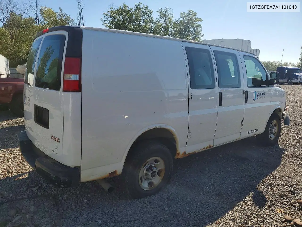2010 GMC SAVANA VIN 1GTZGFBA7A1101043 — фото 3