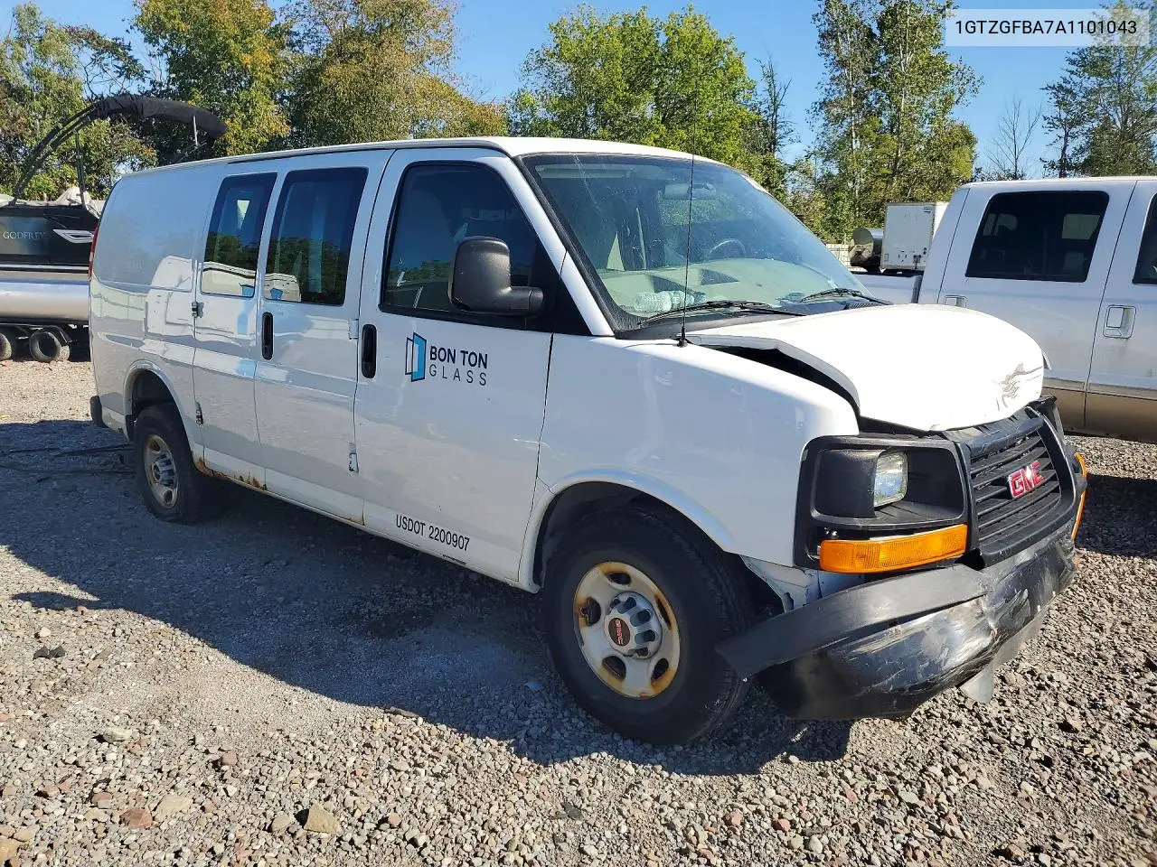 2010 GMC SAVANA VIN 1GTZGFBA7A1101043 — фото 4