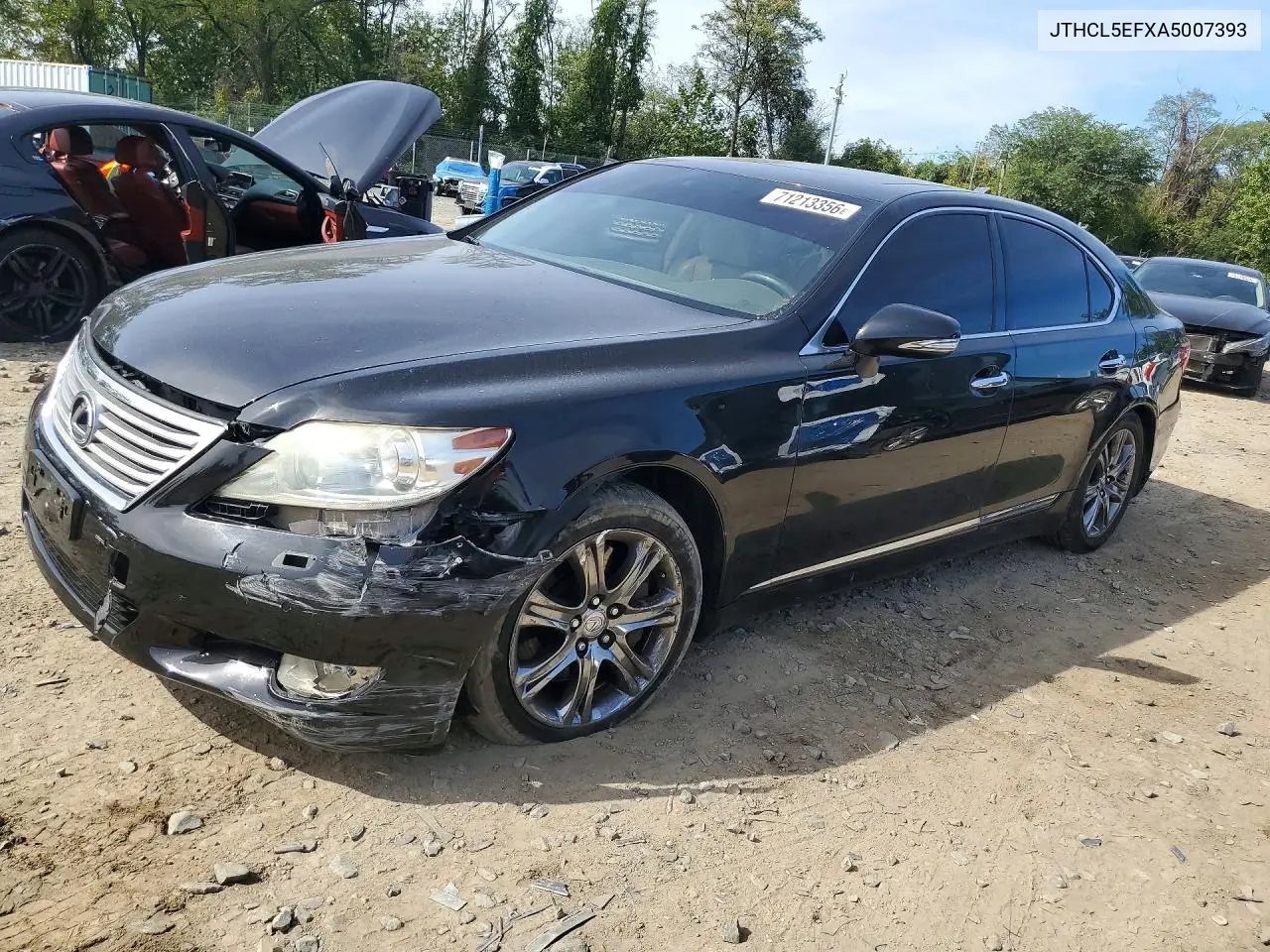 LEXUS LS 2010, VIN JTHCL5EFXA5007393