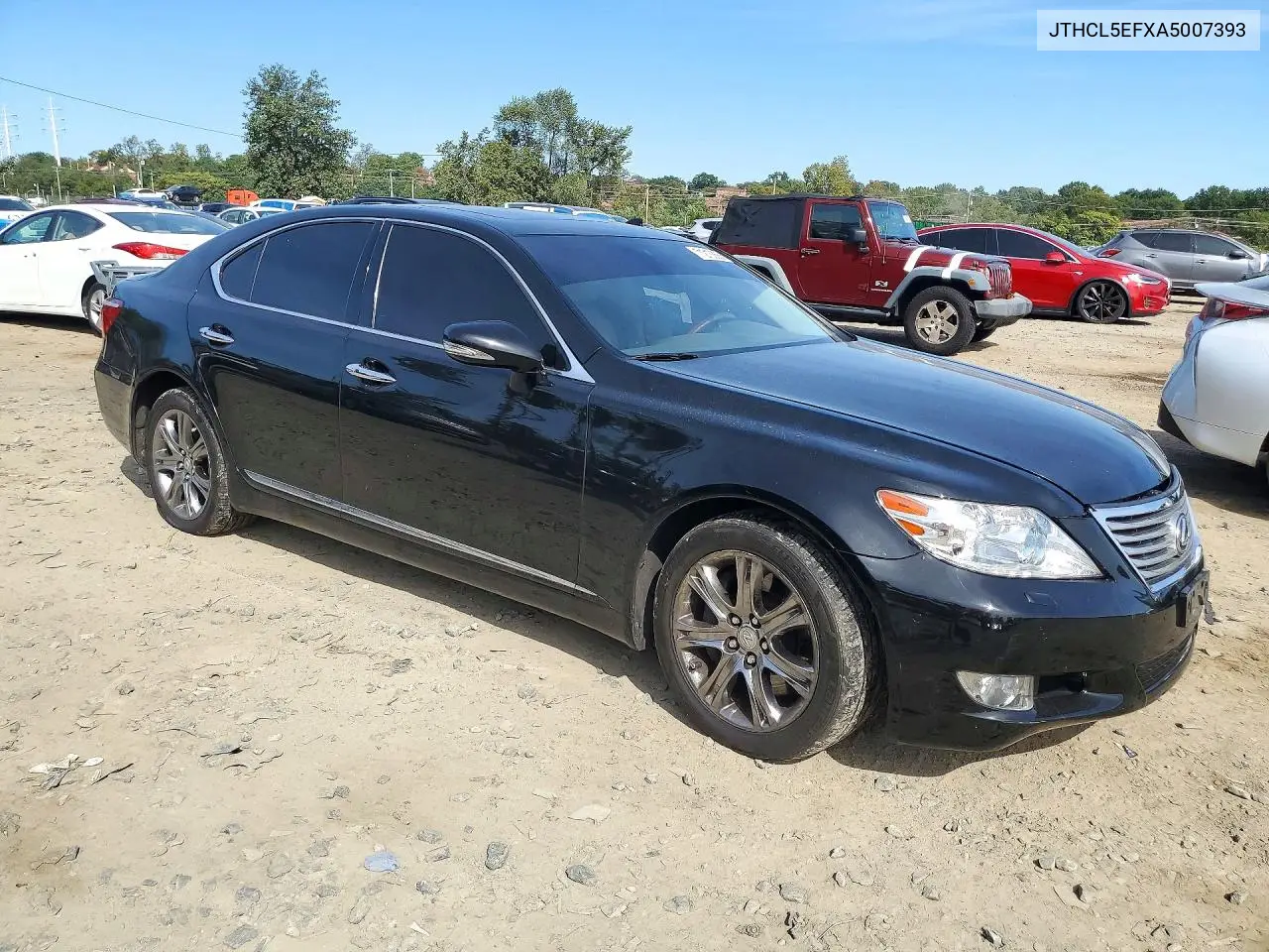 2010 LEXUS LS VIN JTHCL5EFXA5007393 — фото 4