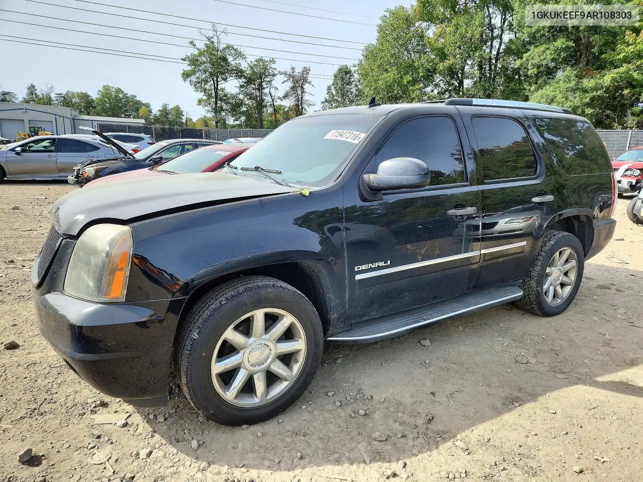 GMC YUKON 2010, VIN 1GKUKEEF9AR108303