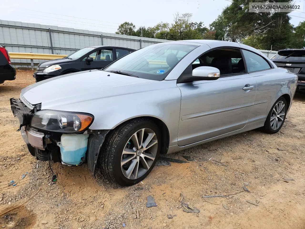 VOLVO C70 2010, VIN YV1672MC3AJ094032
