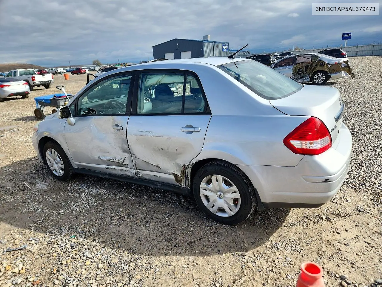 2010 NISSAN VERSA VIN 3N1BC1AP5AL379473 — фото 2