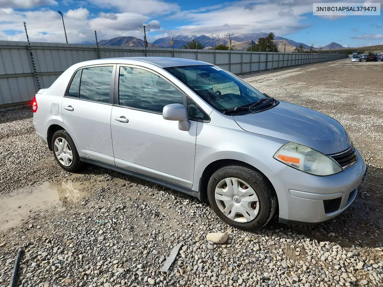 2010 NISSAN VERSA VIN 3N1BC1AP5AL379473 — фото 4