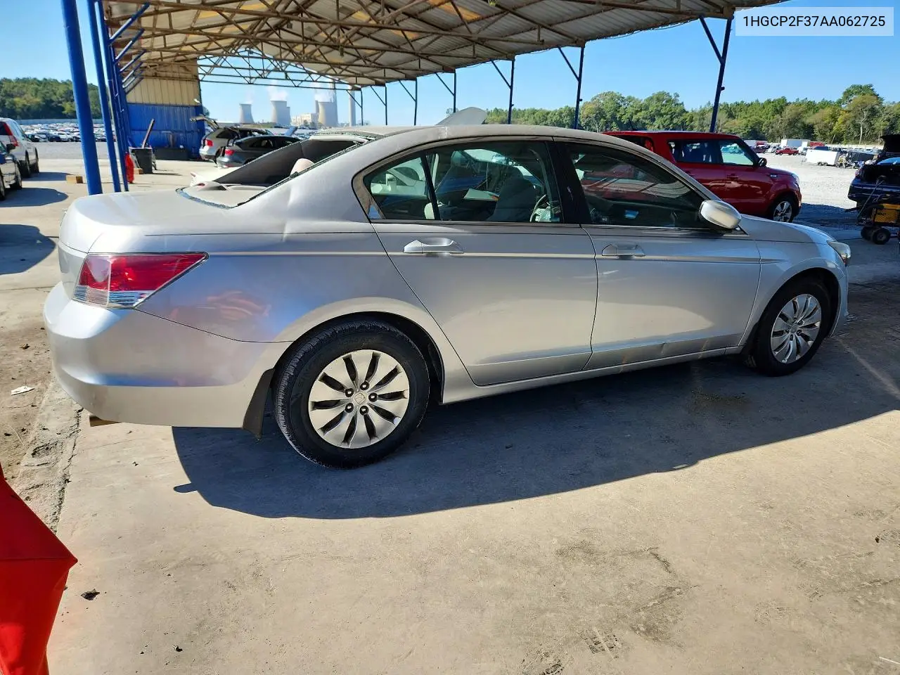 2010 HONDA ACCORD VIN 1HGCP2F37AA062725 — фото 3
