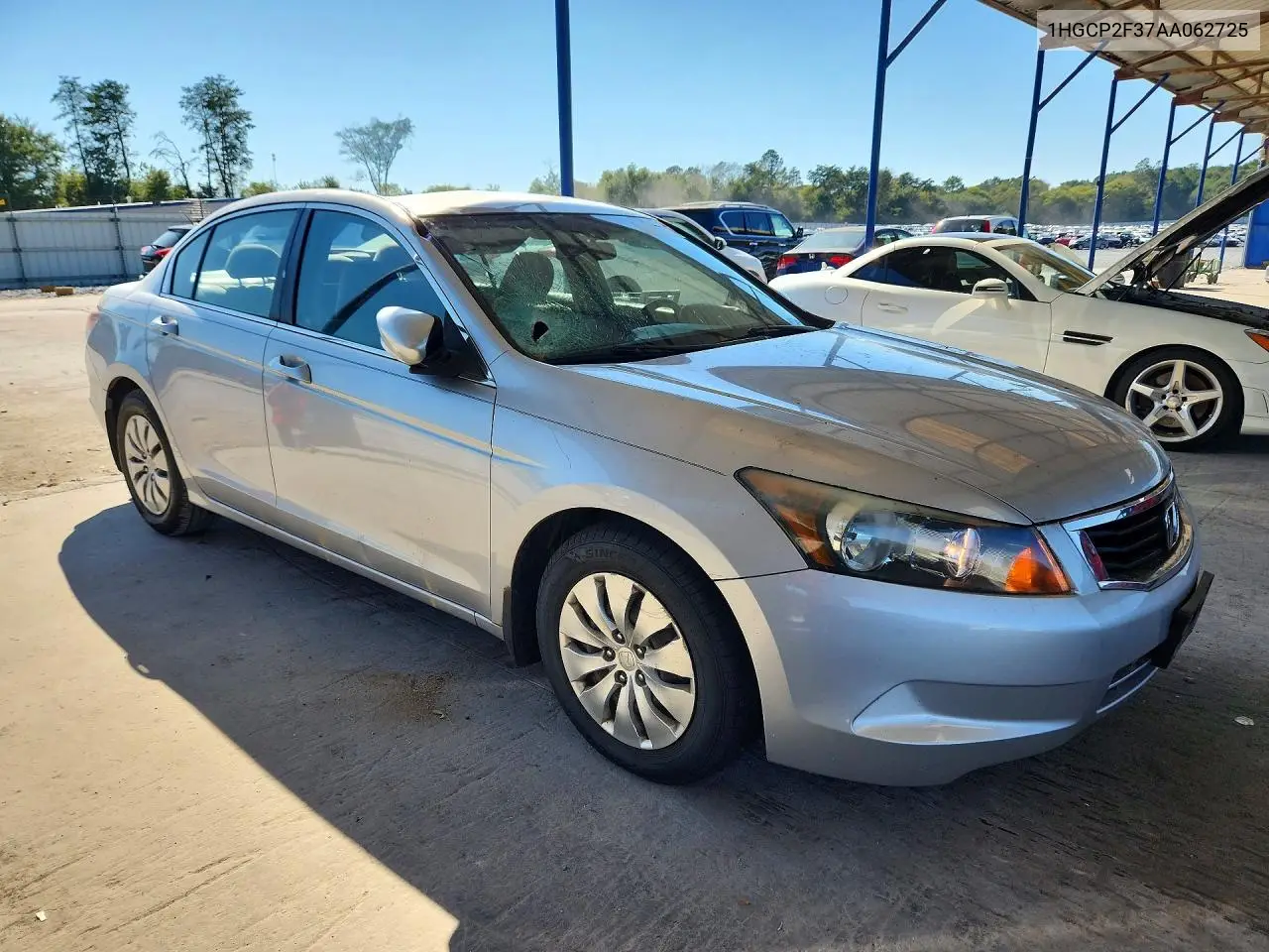 2010 HONDA ACCORD VIN 1HGCP2F37AA062725 — фото 4