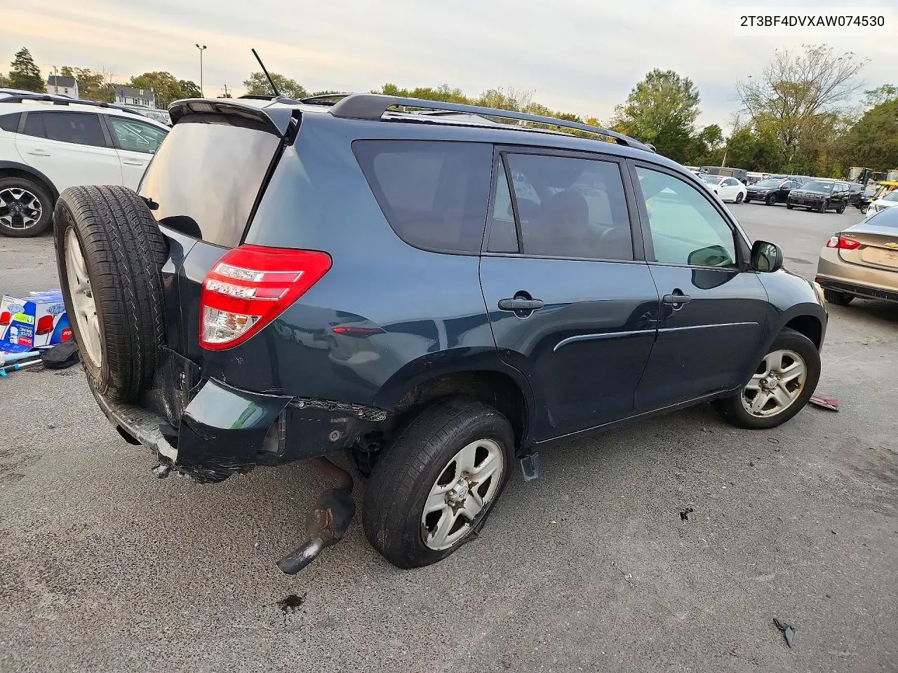 2010 TOYOTA RAV 4 VIN 2T3BF4DVXAW074530 — фото 3