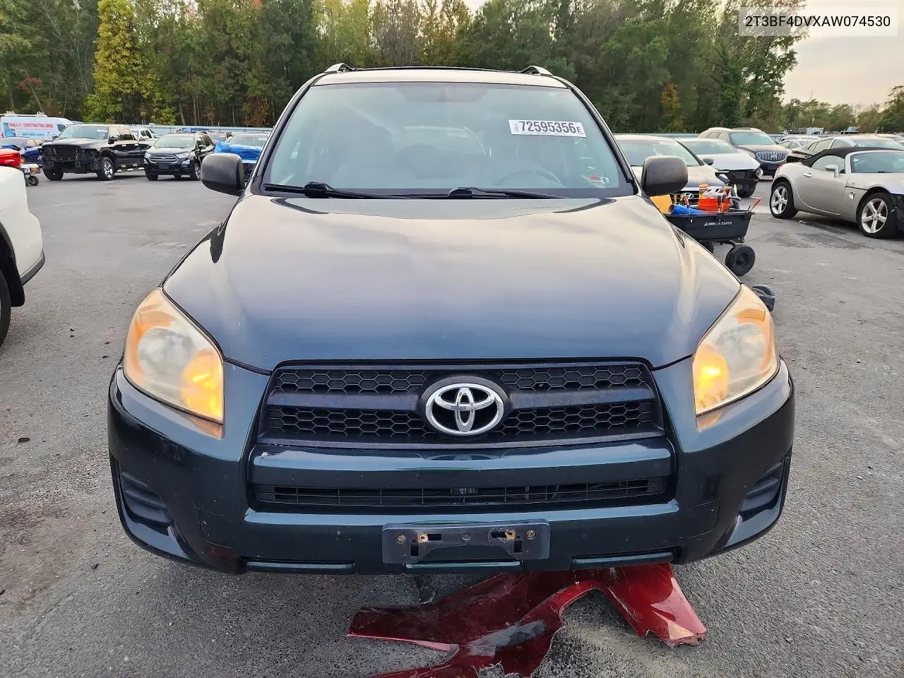 2010 TOYOTA RAV 4 VIN 2T3BF4DVXAW074530 — фото 5