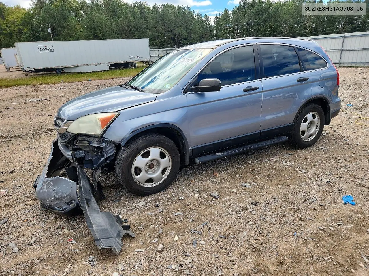HONDA CR-V 2010, VIN 3CZRE3H31AG703106