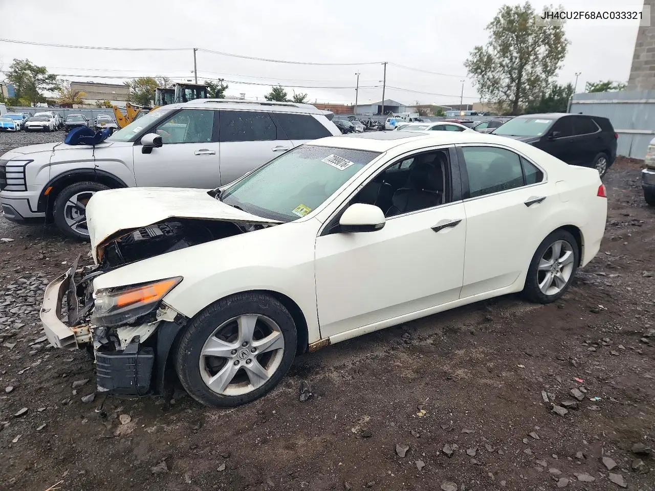 ACURA TSX 2010, VIN JH4CU2F68AC033321