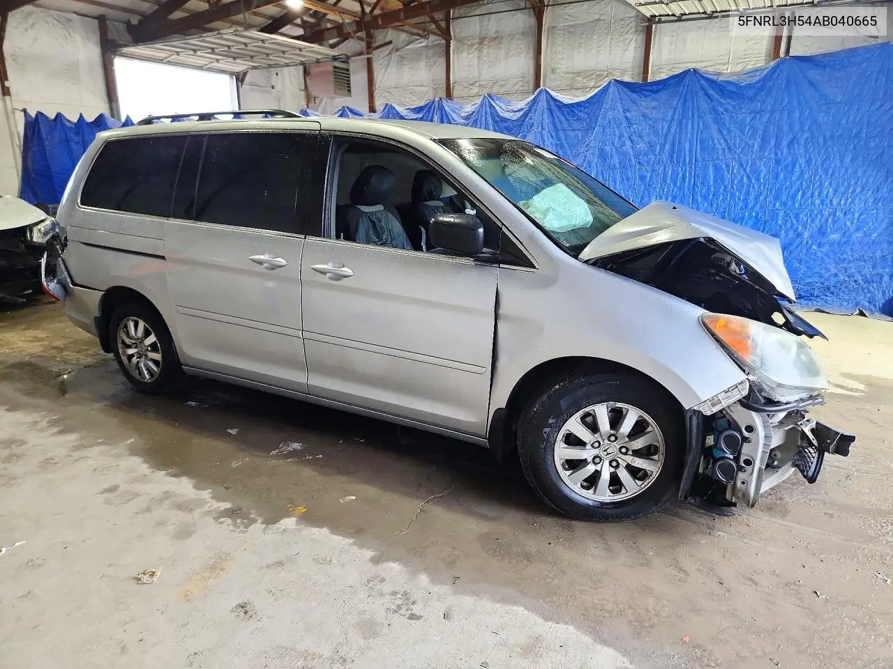 2010 HONDA ODYSSEY VIN 5FNRL3H54AB040665 — фото 4