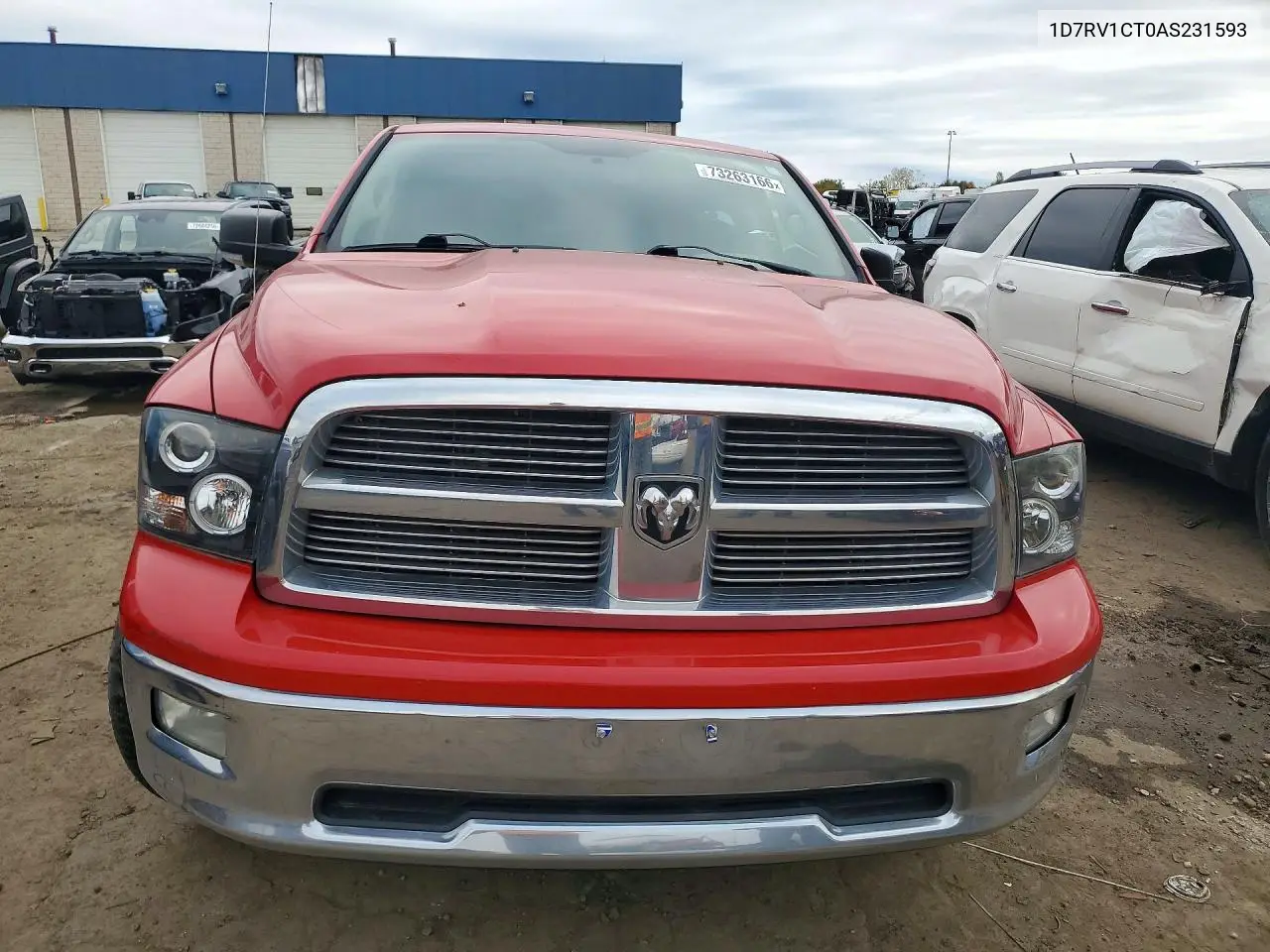 2010 DODGE RAM VIN 1D7RV1CT0AS231593 — фото 5