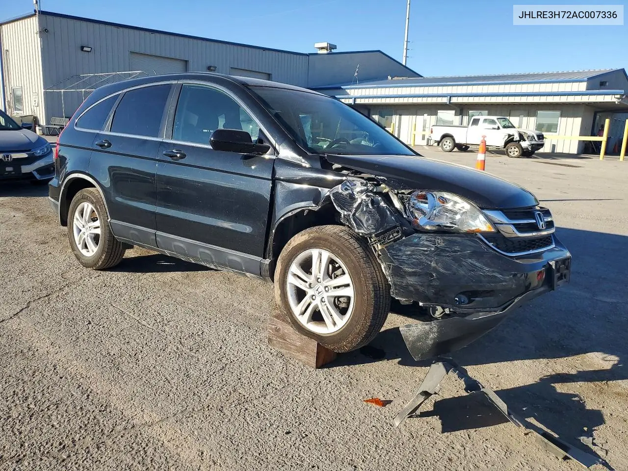 2010 HONDA CR-V VIN JHLRE3H72AC007336 — фото 4