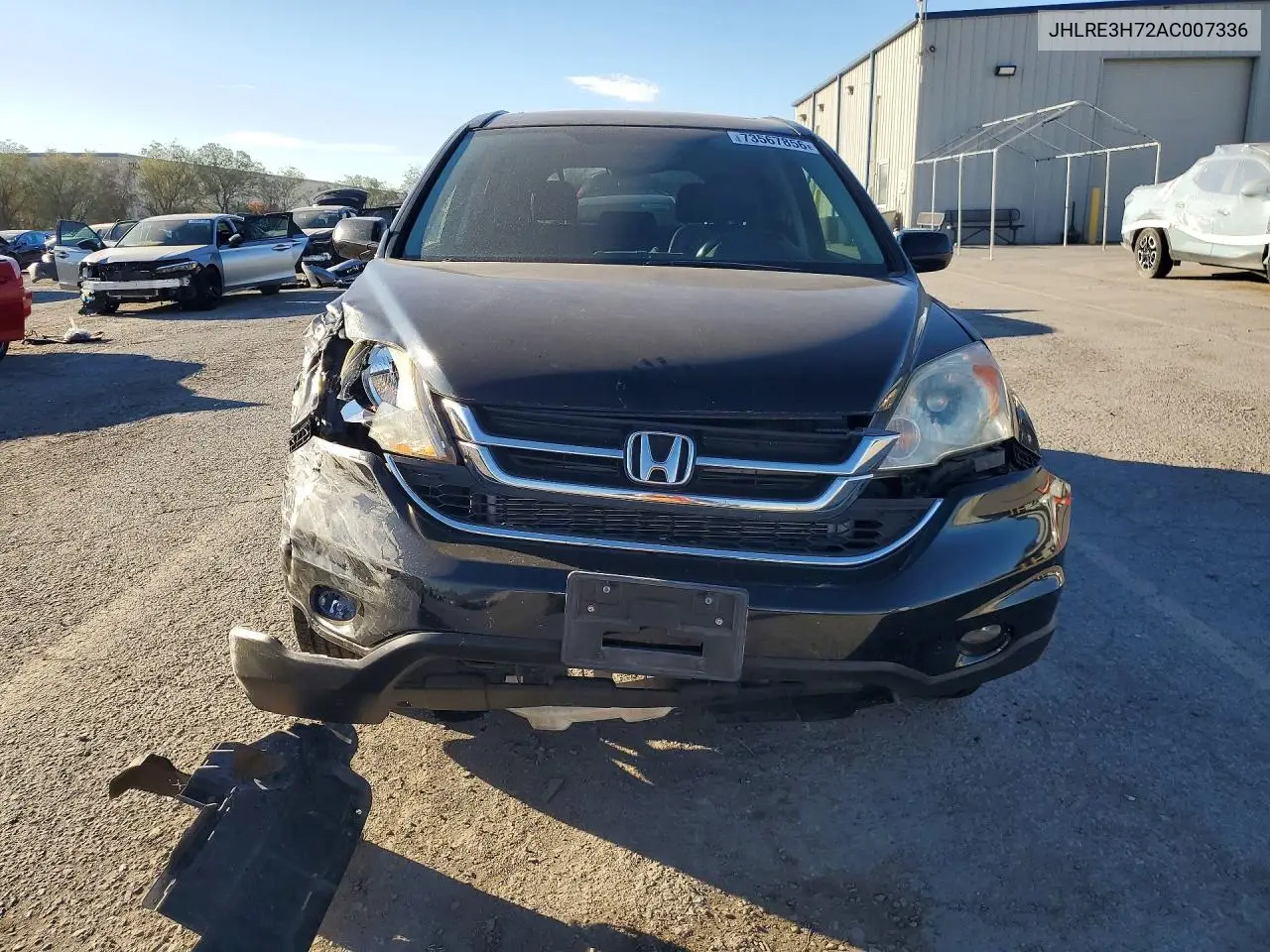 2010 HONDA CR-V VIN JHLRE3H72AC007336 — фото 5