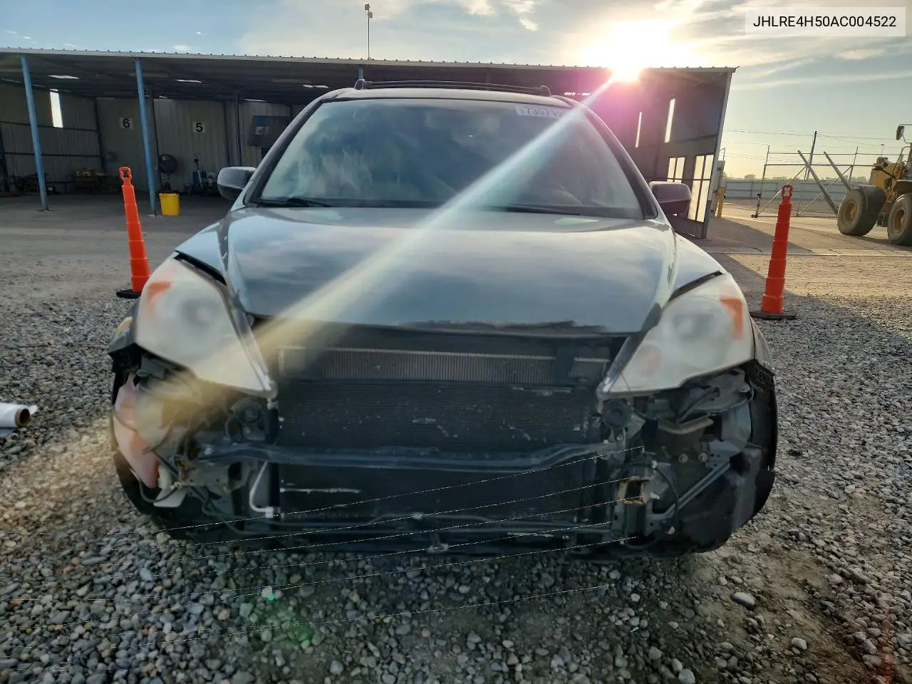 2010 HONDA CR-V VIN JHLRE4H50AC004522 — фото 5