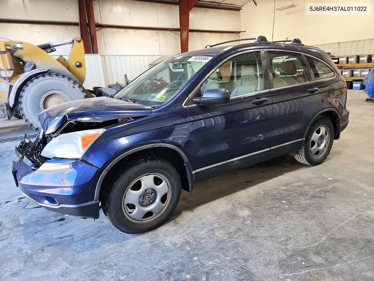 HONDA CR-V 2010, VIN 5J6RE4H37AL011022