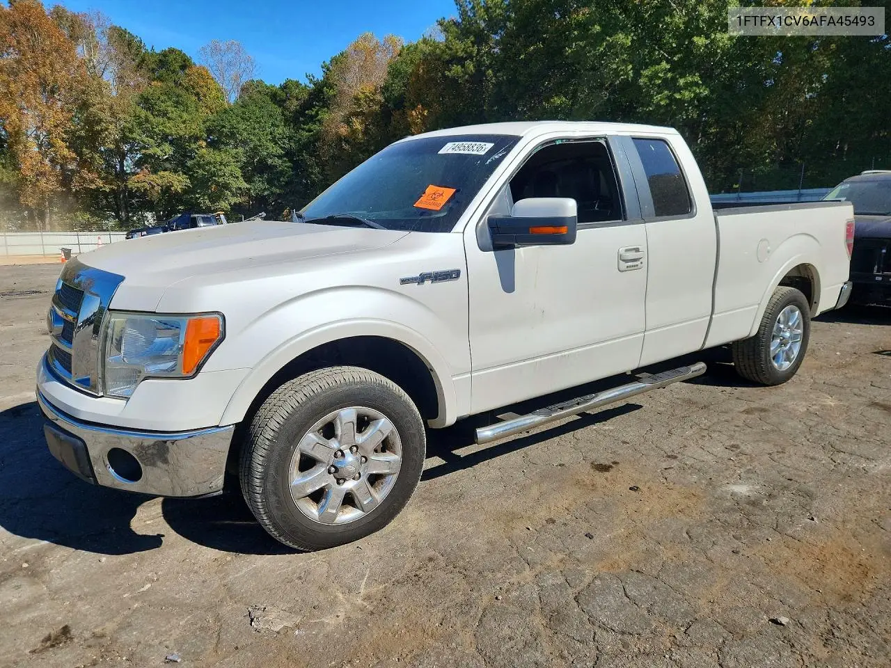 FORD F-150 2010, VIN 1FTFX1CV6AFA45493