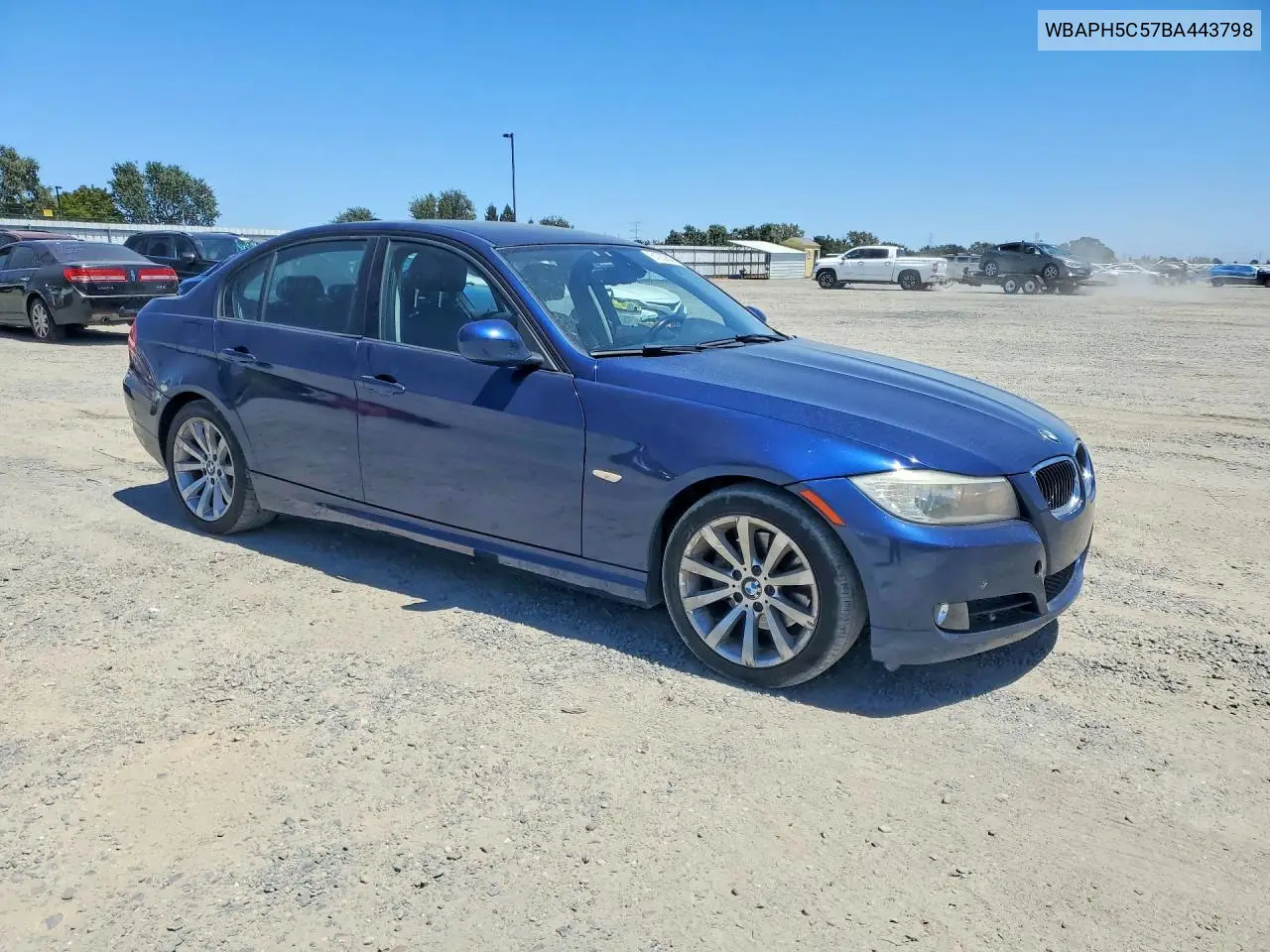 2011 BMW 3ER VIN WBAPH5C57BA443798 — фото 4