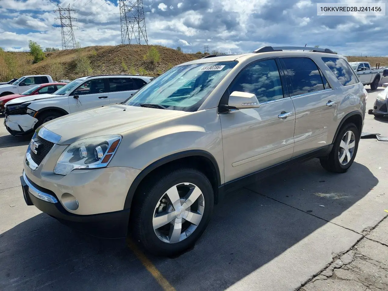 GMC ACADIA 2011, VIN 1GKKVRED2BJ241456