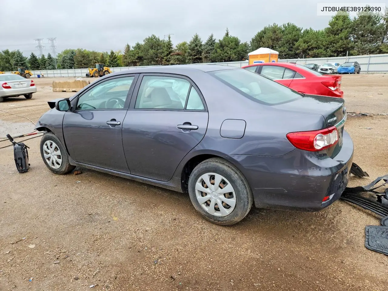 2011 TOYOTA COROLLA VIN JTDBU4EE3B9129390 — фото 2