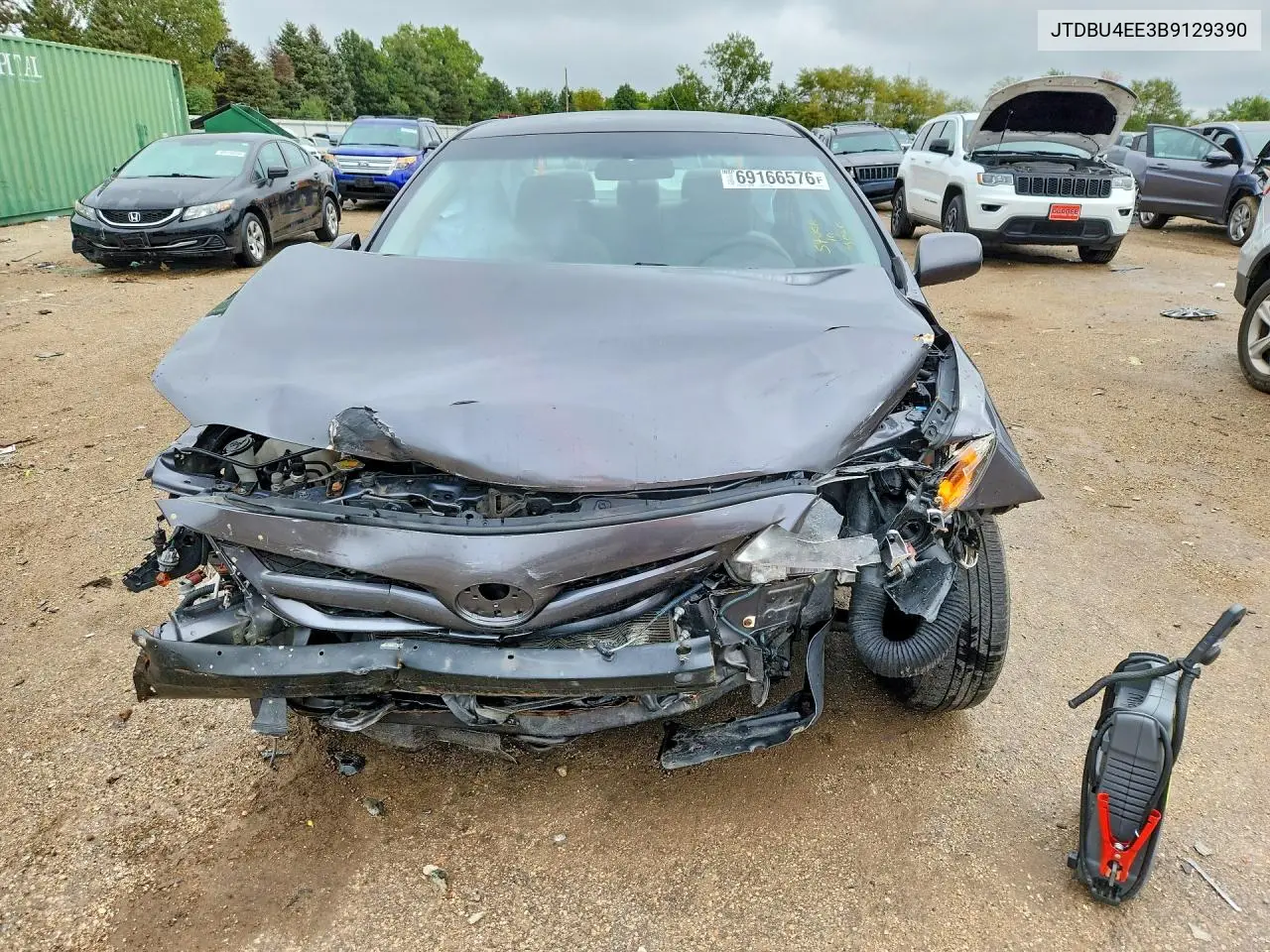 2011 TOYOTA COROLLA VIN JTDBU4EE3B9129390 — фото 5