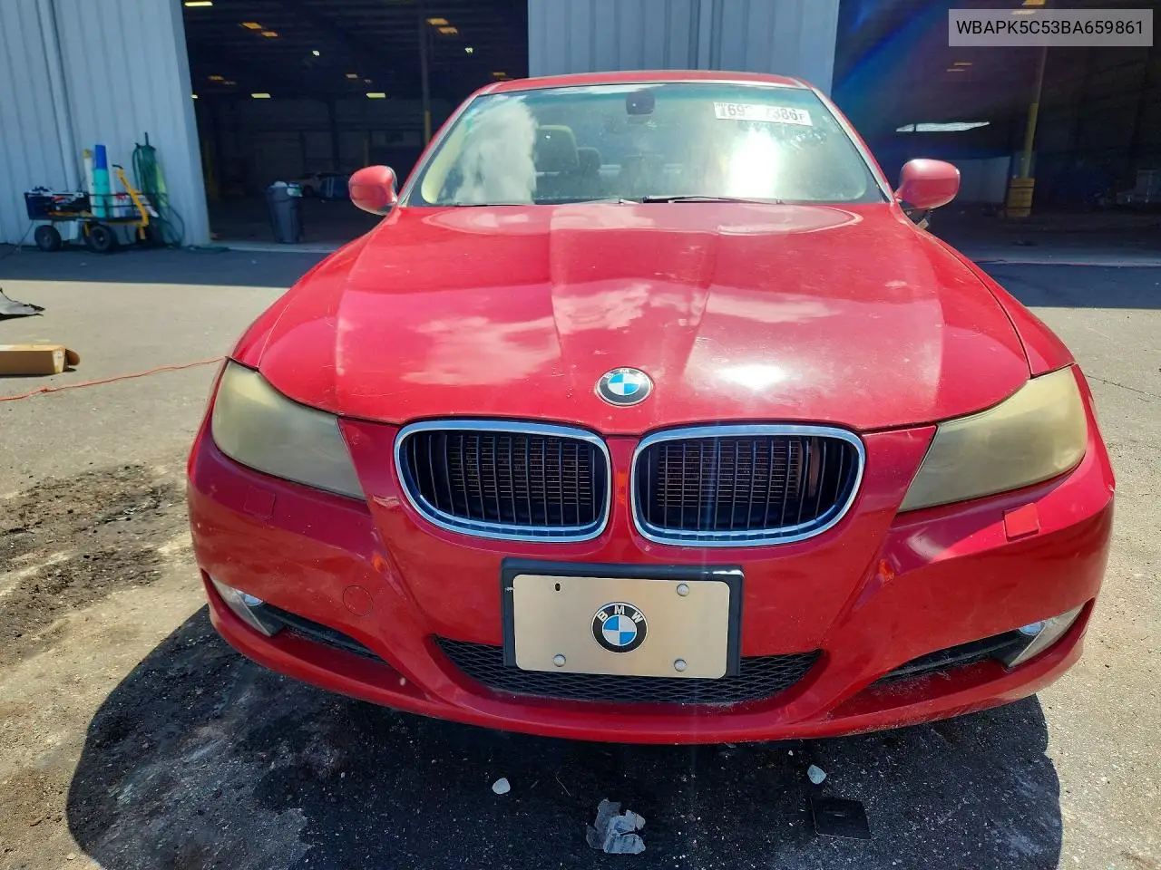 2011 BMW 3ER VIN WBAPK5C53BA659861 — фото 5