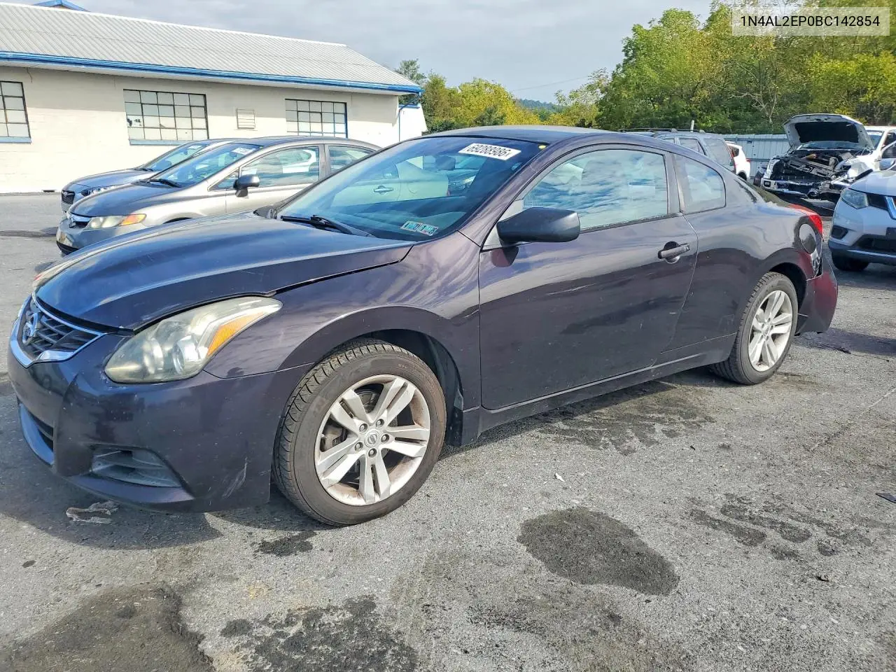 NISSAN ALTIMA 2011, VIN 1N4AL2EP0BC142854