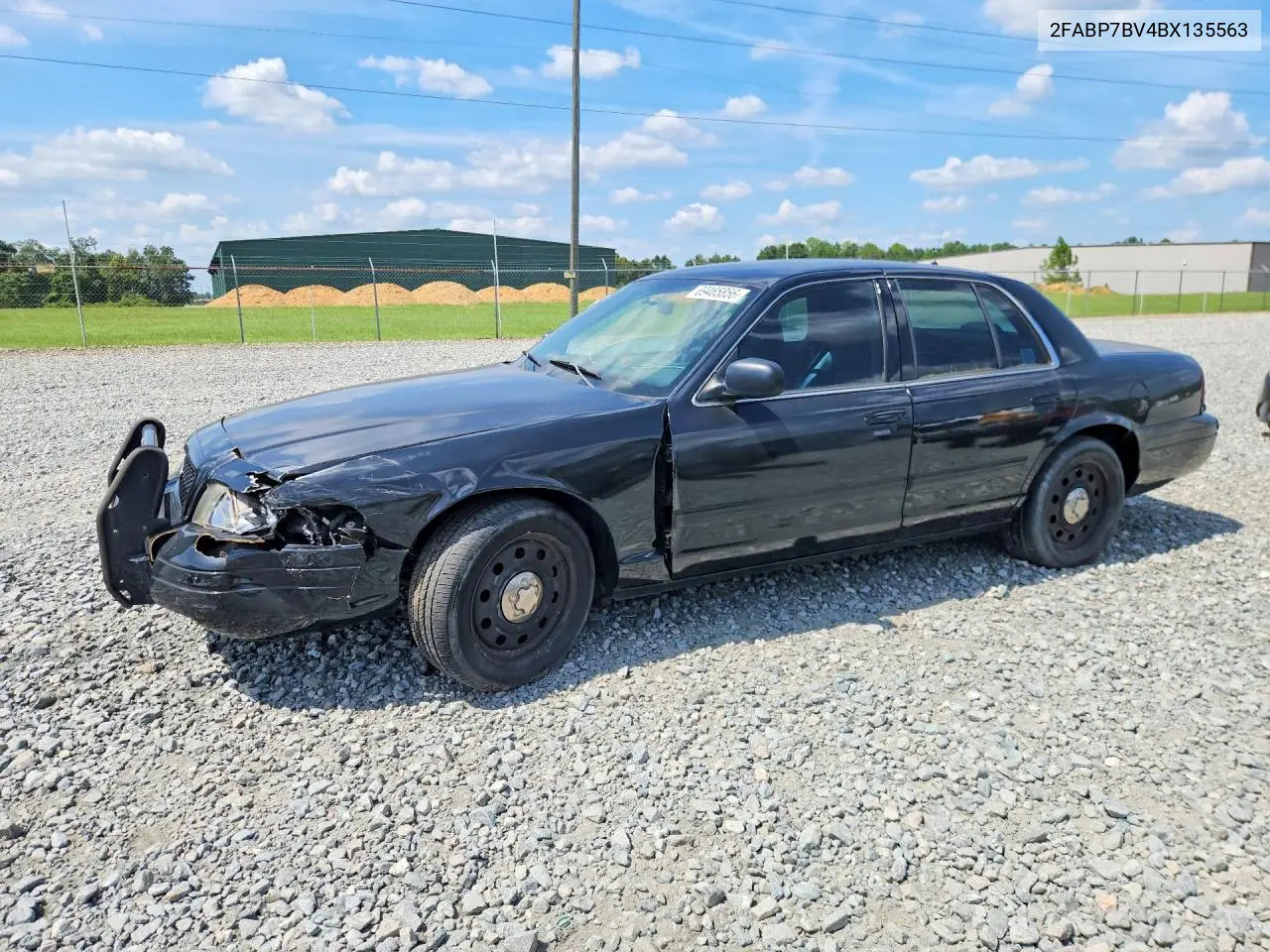 FORD CROWN VICTORIA 2011, VIN 2FABP7BV4BX135563